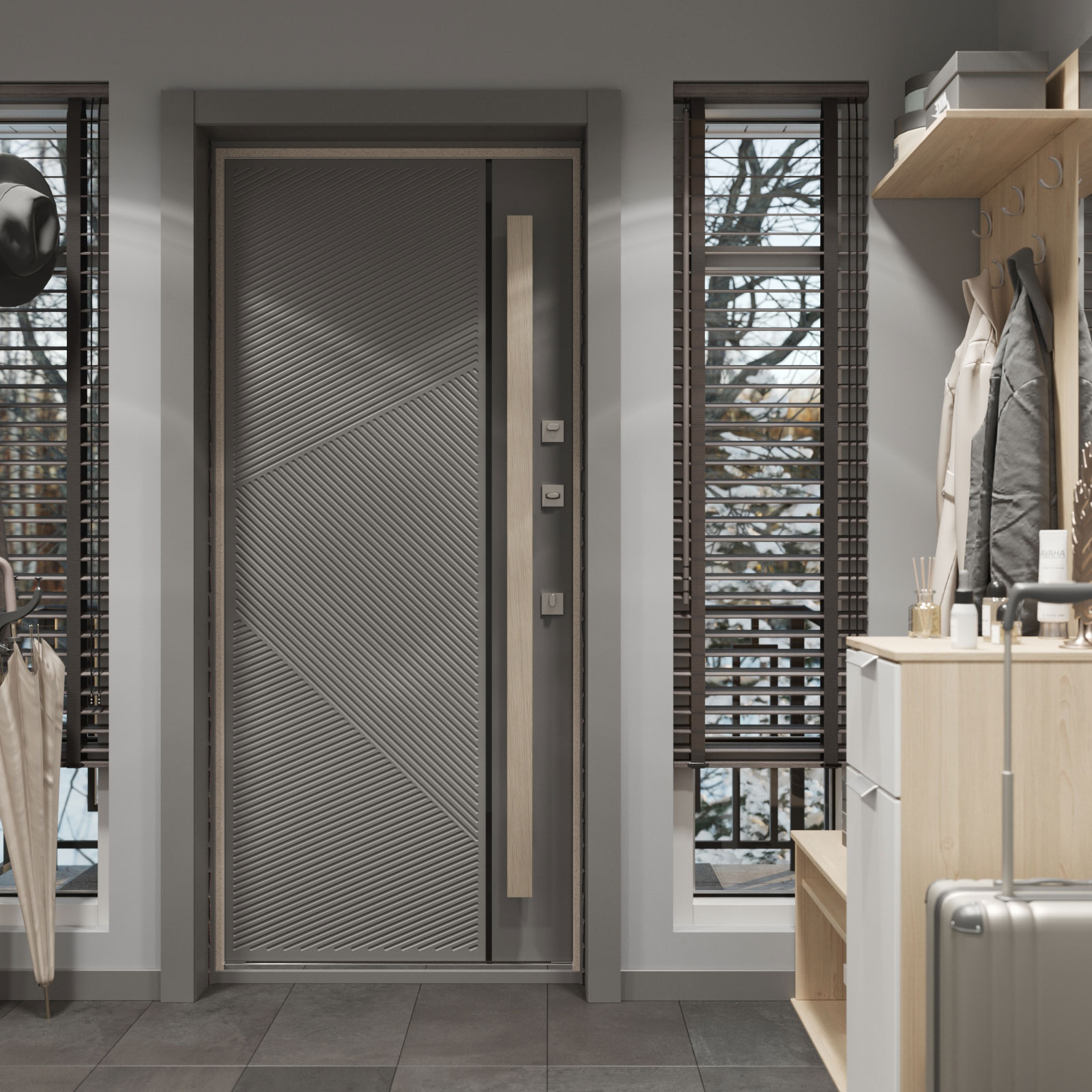 Входная дверь "Rail Steel"