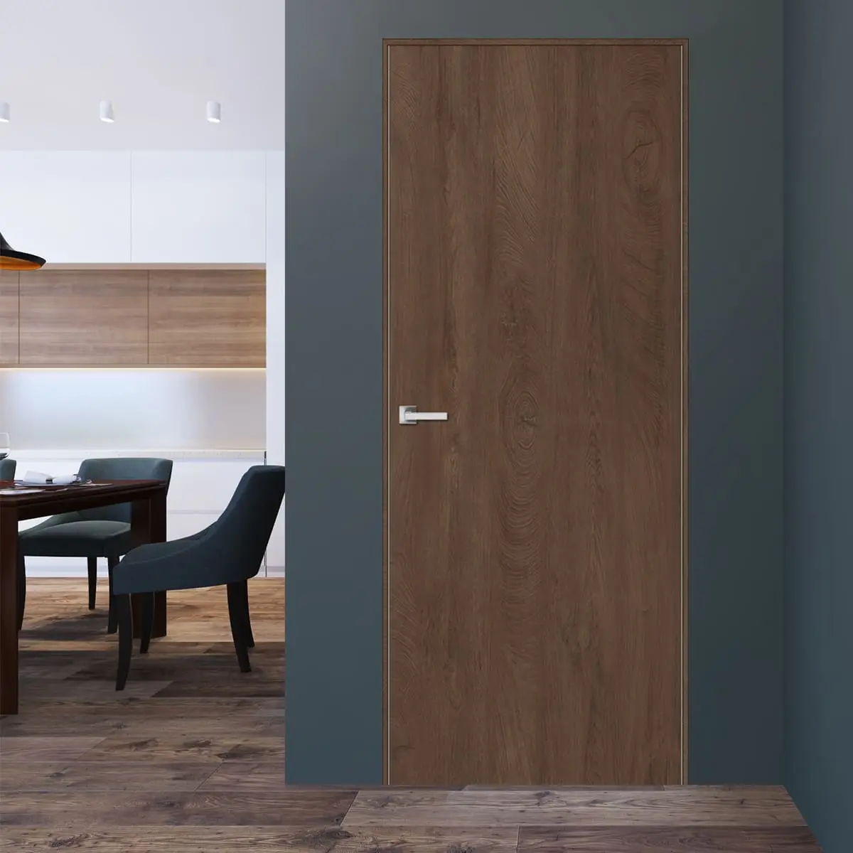 Межкомнатная дверь « Aluminium-A1»